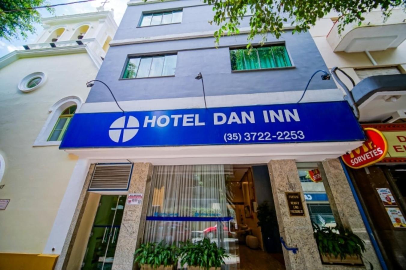 Hotel Dan Inn Pocos De Caldas - A Melhor Localizacao Do Centro By Nacional Inn Екстер'єр фото